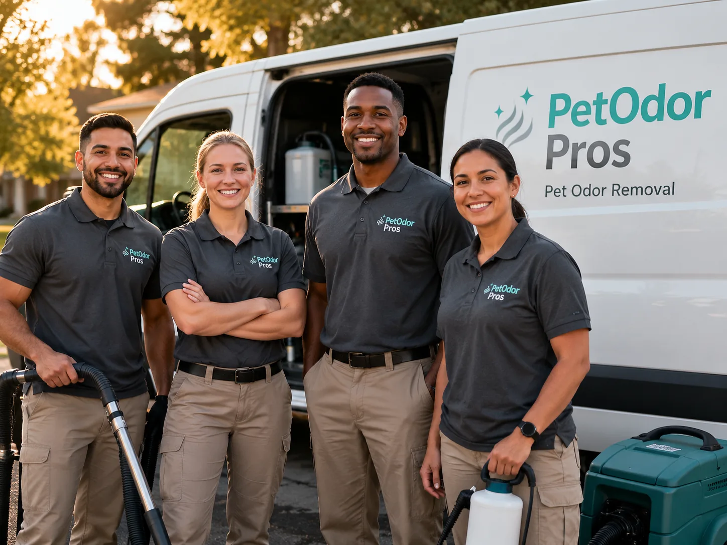 Pet Odor Removal team serving Denton, MD